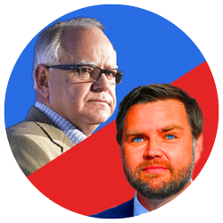 Tim Walz/JD Vance