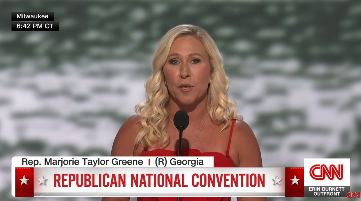 Marjorie Taylor Greene at RNC